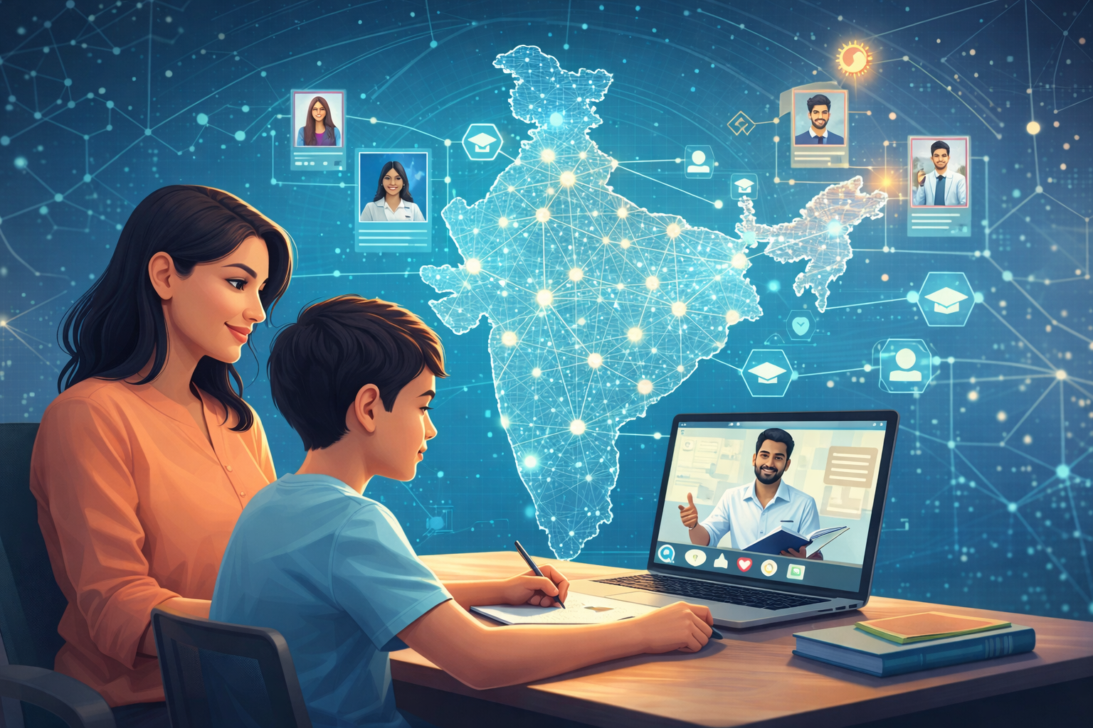 AI powered tutor matching platform across India